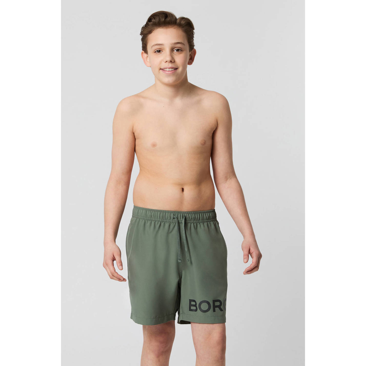 Björn Borg zwemshort olijfgroen