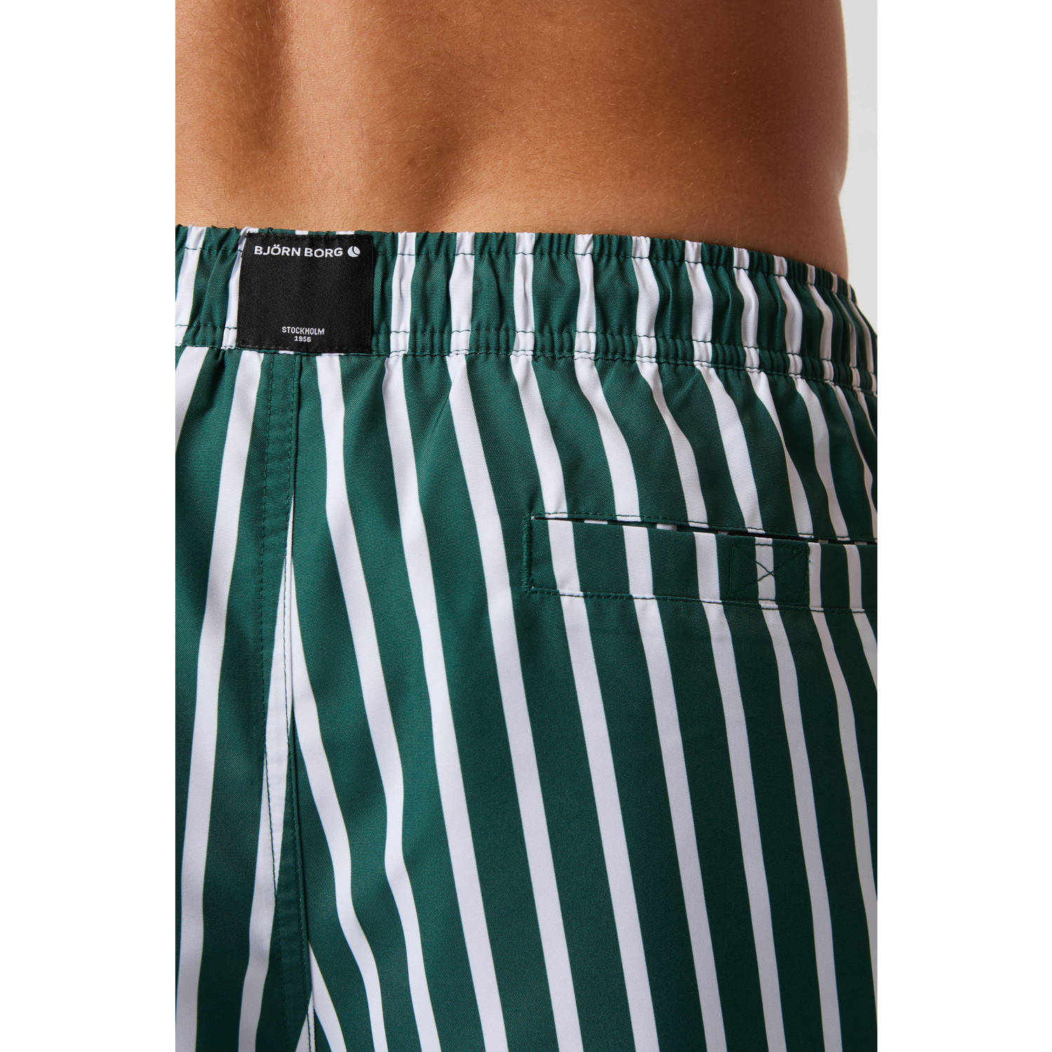 Björn Borg zwemshort groen wit
