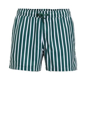 zwemshort groen/wit