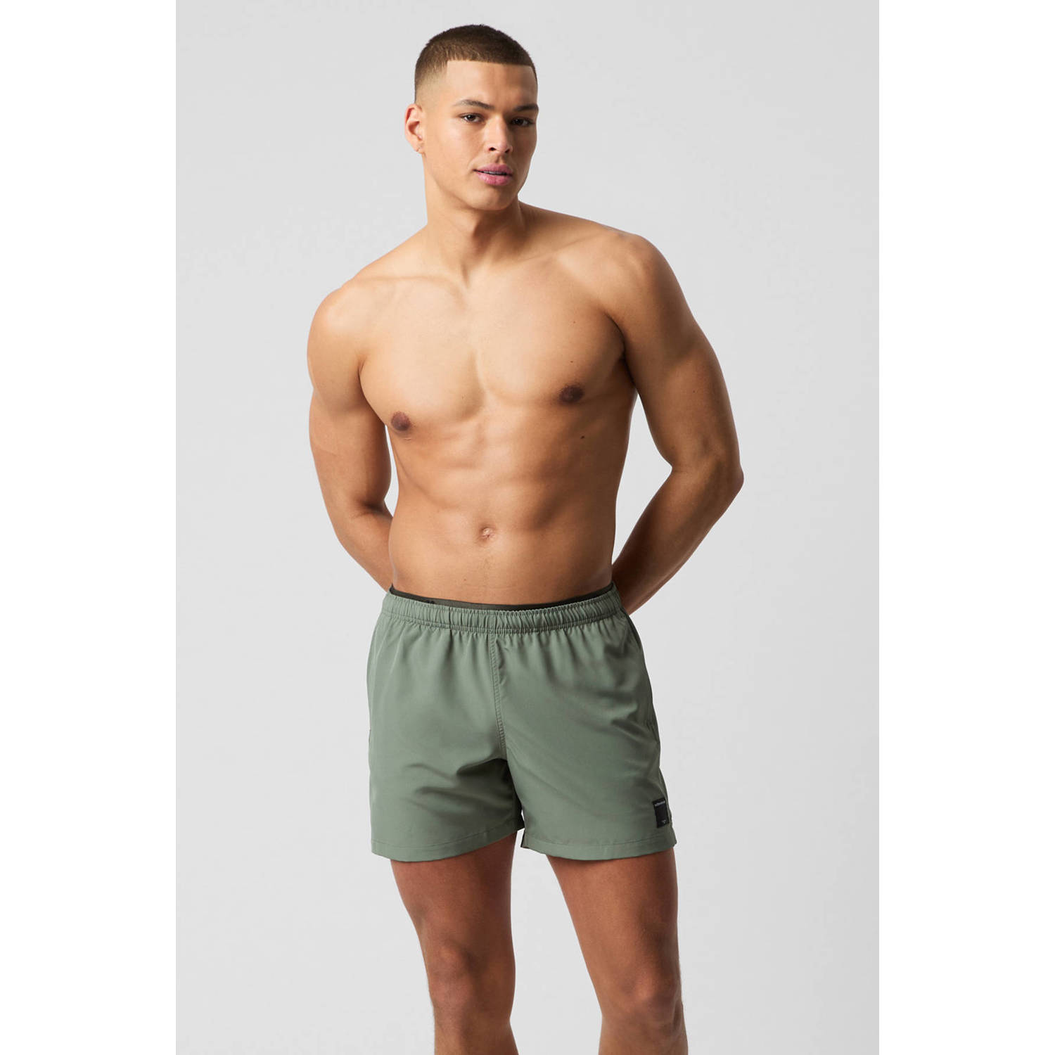 Björn Borg zwemshort olijfgroen