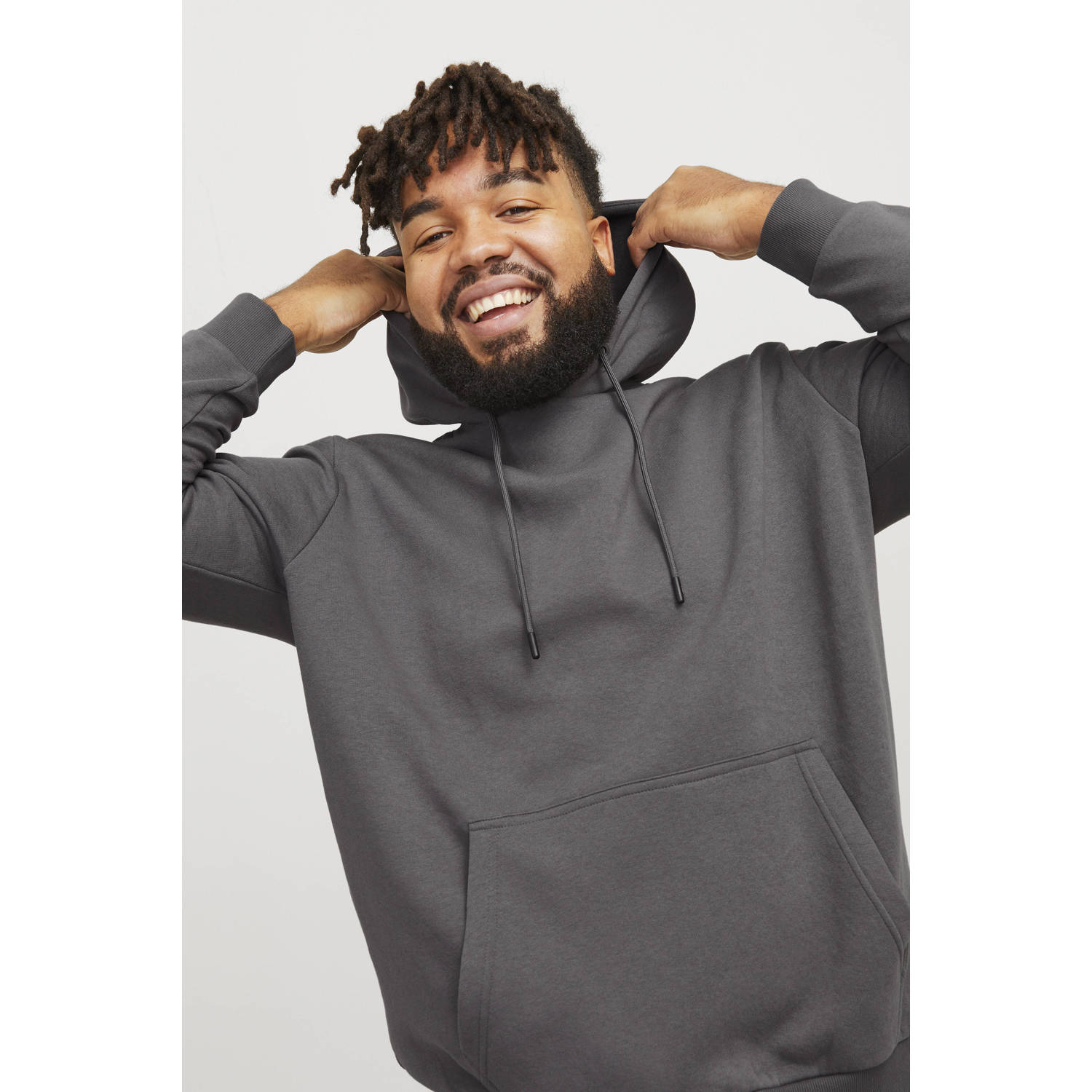 Jack & Jones PlusSize Hoodie JJEBRADLEY SWEAT HOOD NOOS PLS
