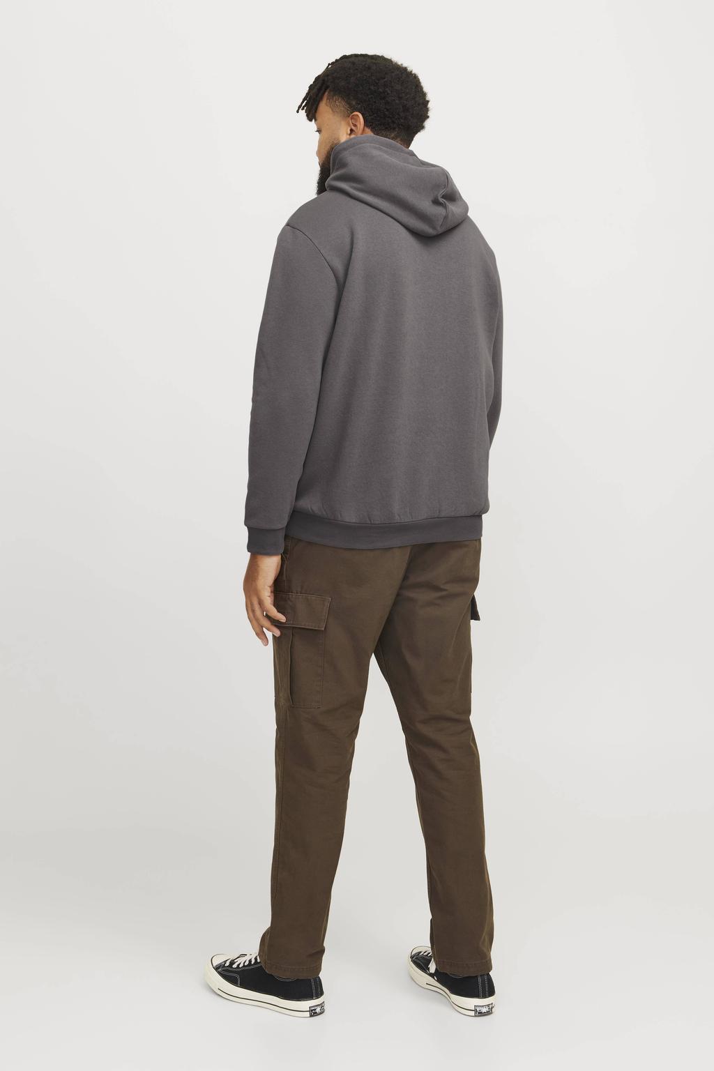 JACK & JONES PLUS SIZE hoodie Plus Size grijs