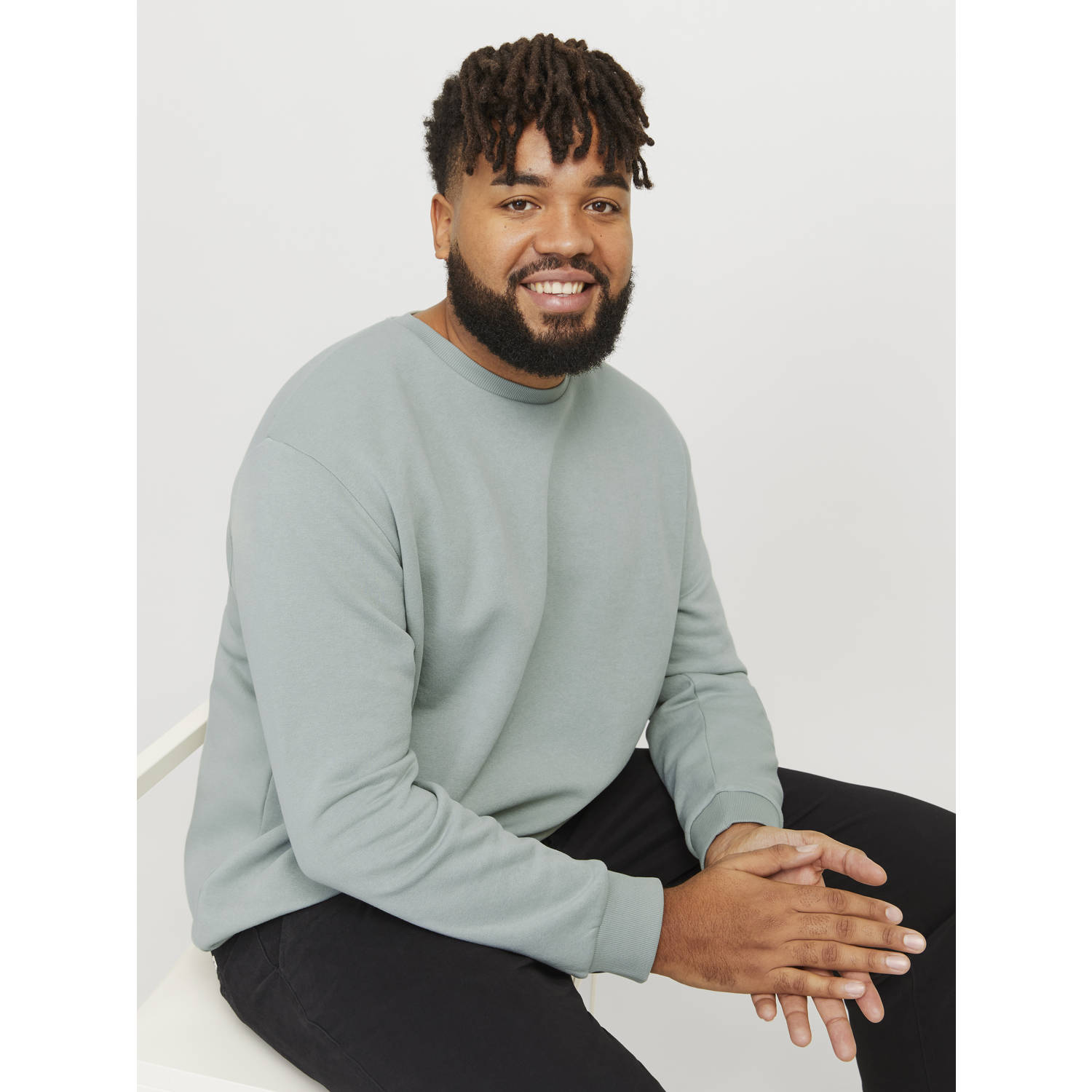 Jack & Jones PlusSize Sweatshirt JJEBRADLEY SWEAT CREW NOOS PLS
