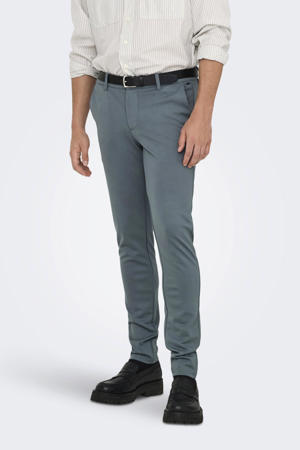 slim fit chino ONSMARK grijsblauw