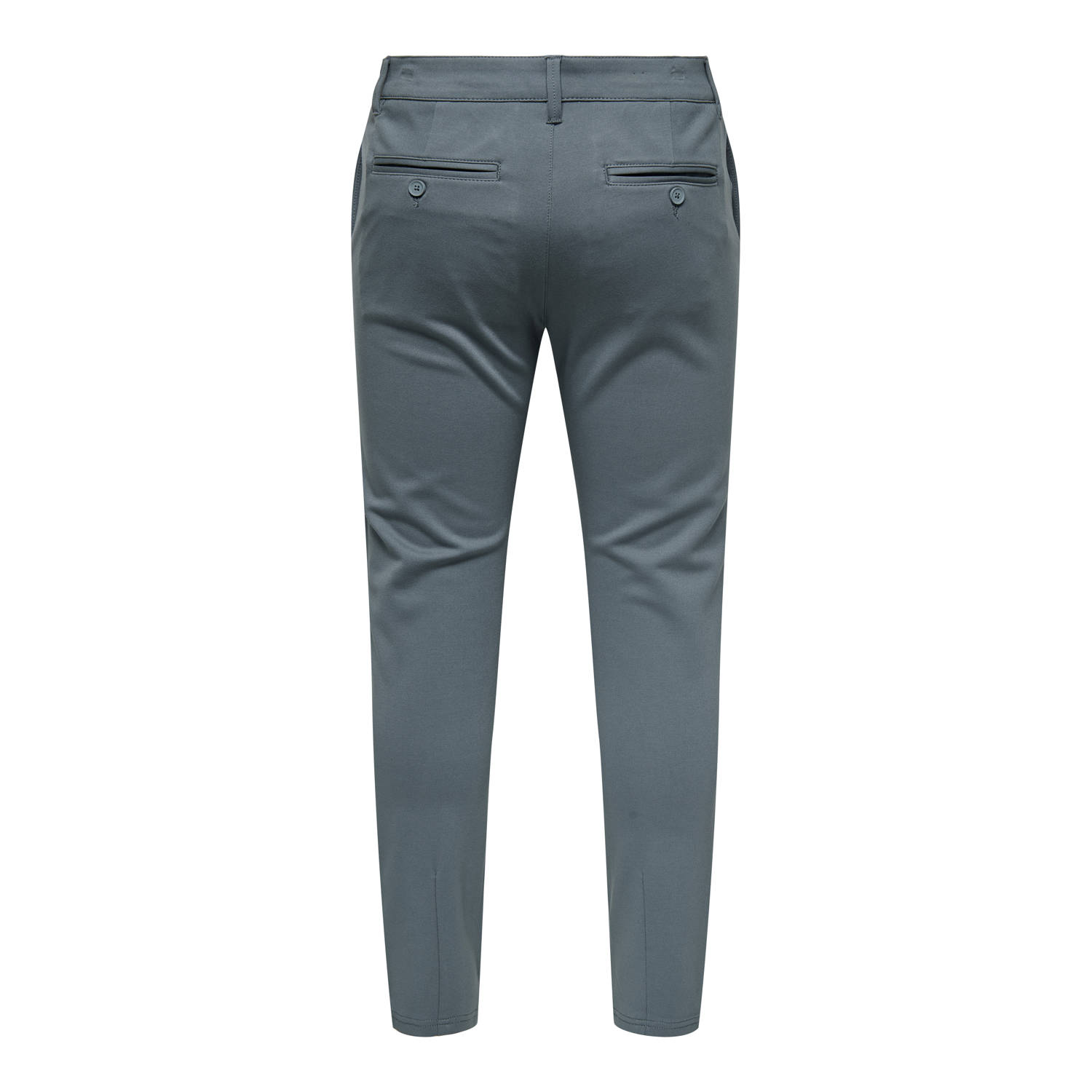 ONLY & SONS slim fit chino ONSMARK grijsblauw