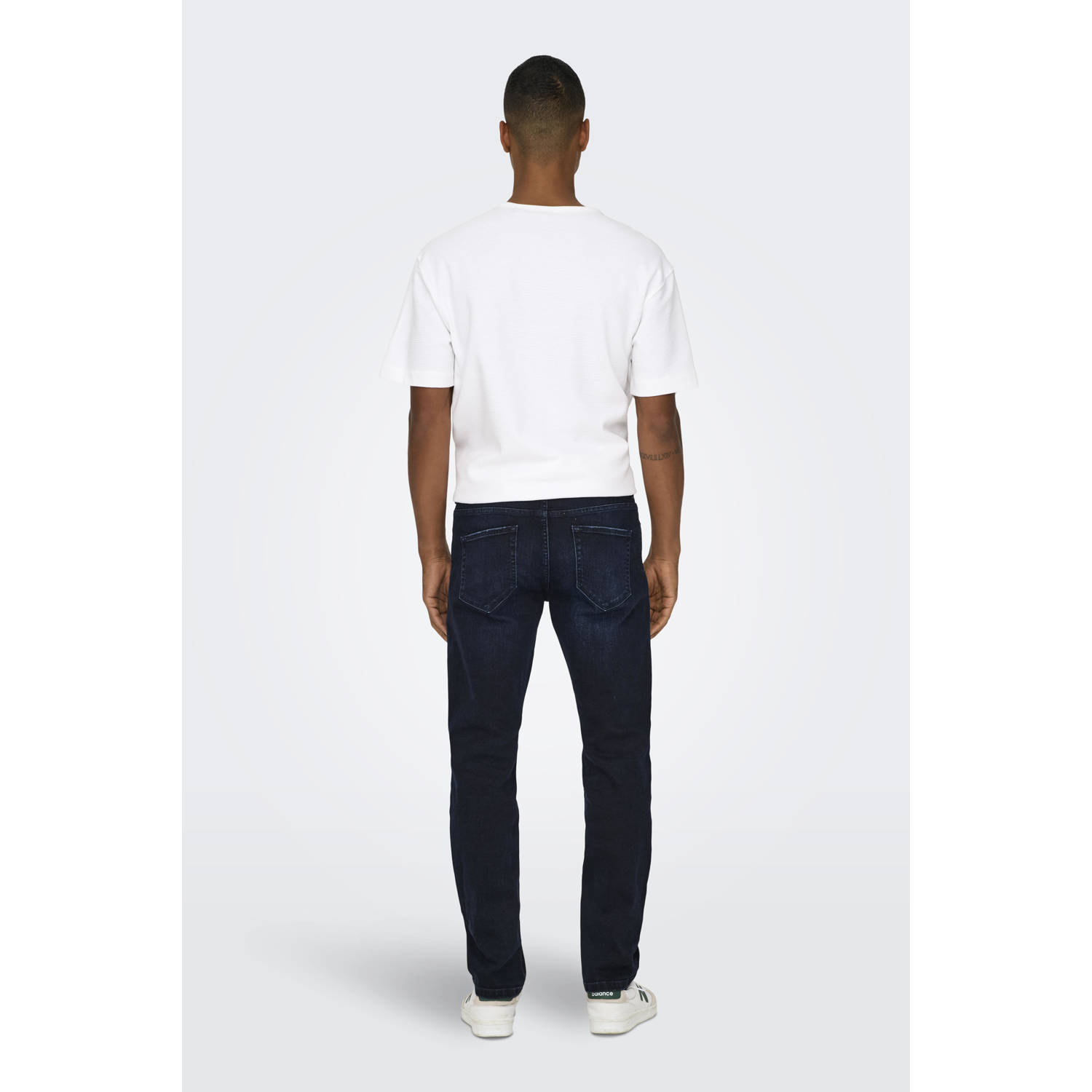 ONLY & SONS regular fit jeans dark blue denim