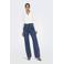 ONLY high waist straight leg jeans medium blue denim