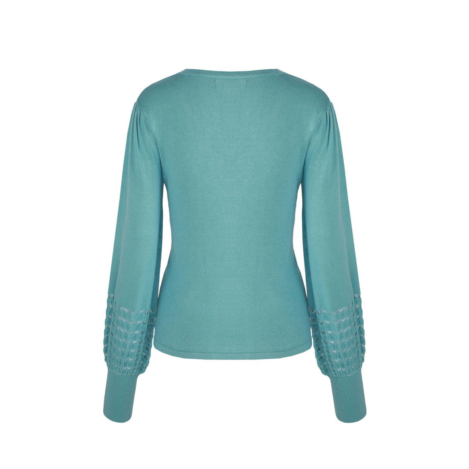 G-maxx trui blauw fijn gebreid
