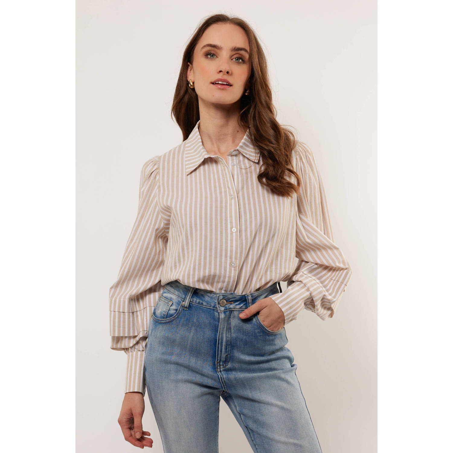 G-maxx X Froukje blouse beige