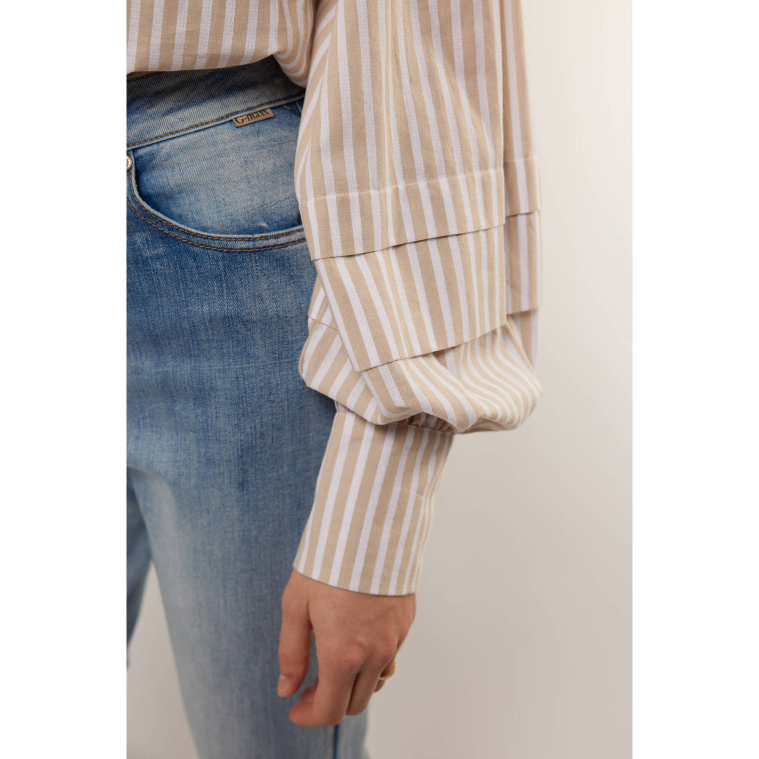 G-maxx X Froukje blouse beige