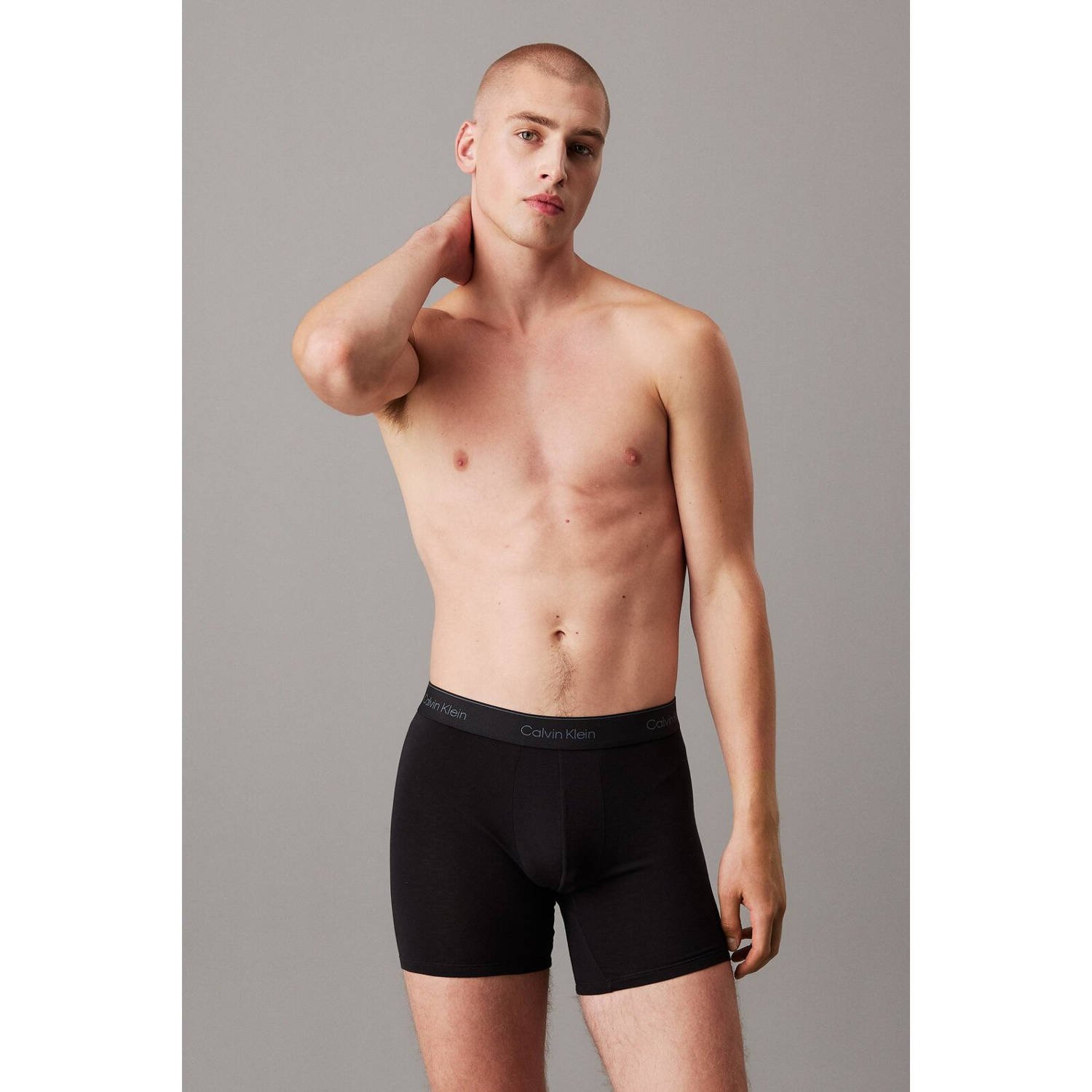 Calvin Klein Underwear Boxershort met elastische band in een set van 3 stuks