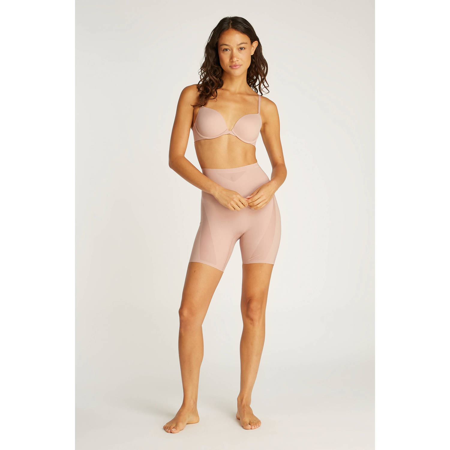 Calvin Klein voorgevormde push-up bh beige