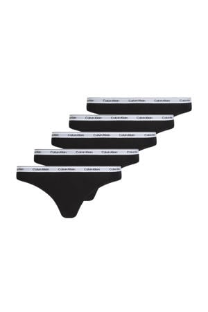 string (set van 5) zwart