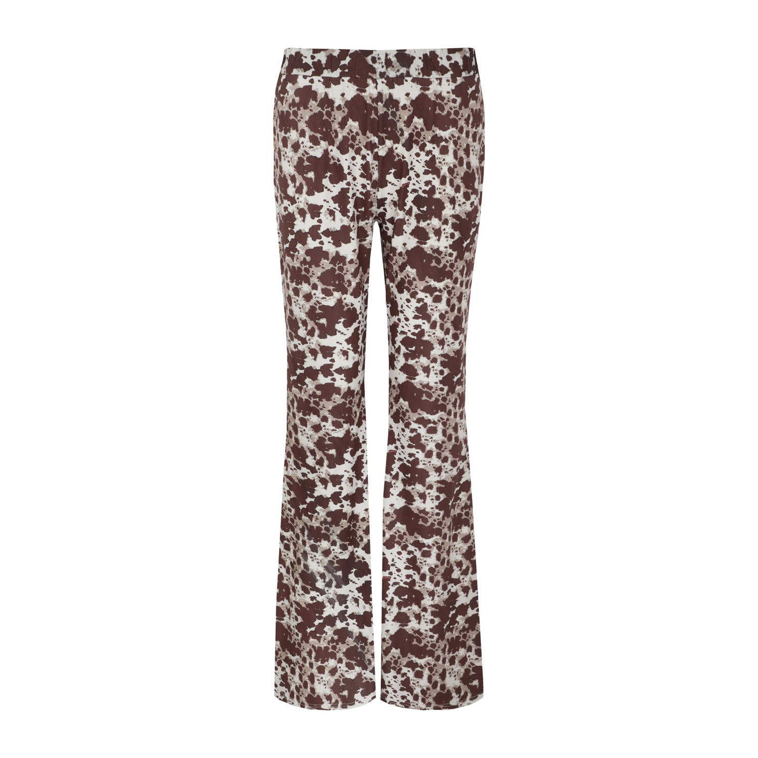 FLURESK flared regular waist broek multi