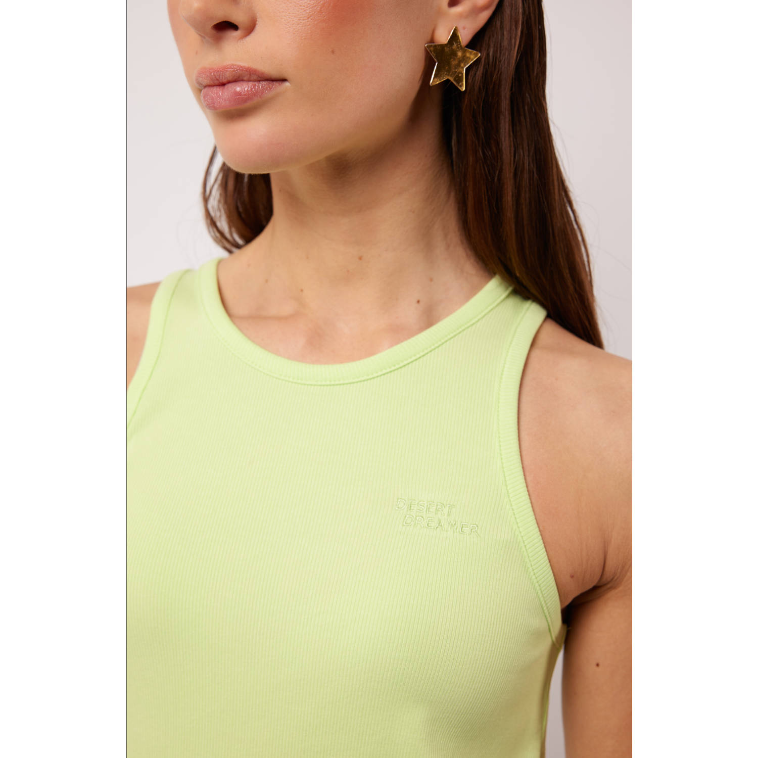 FLURESK top limegroen