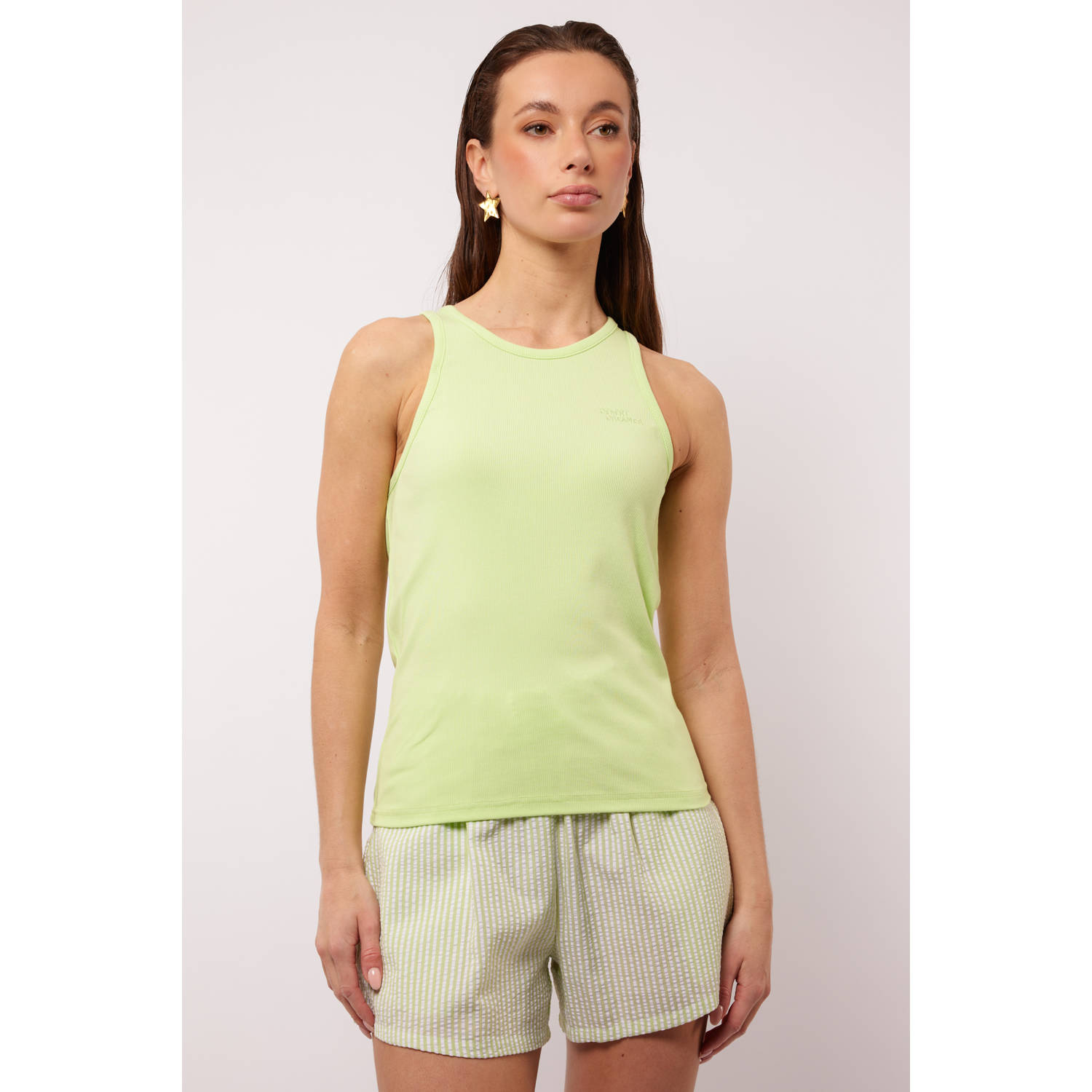 FLURESK top limegroen