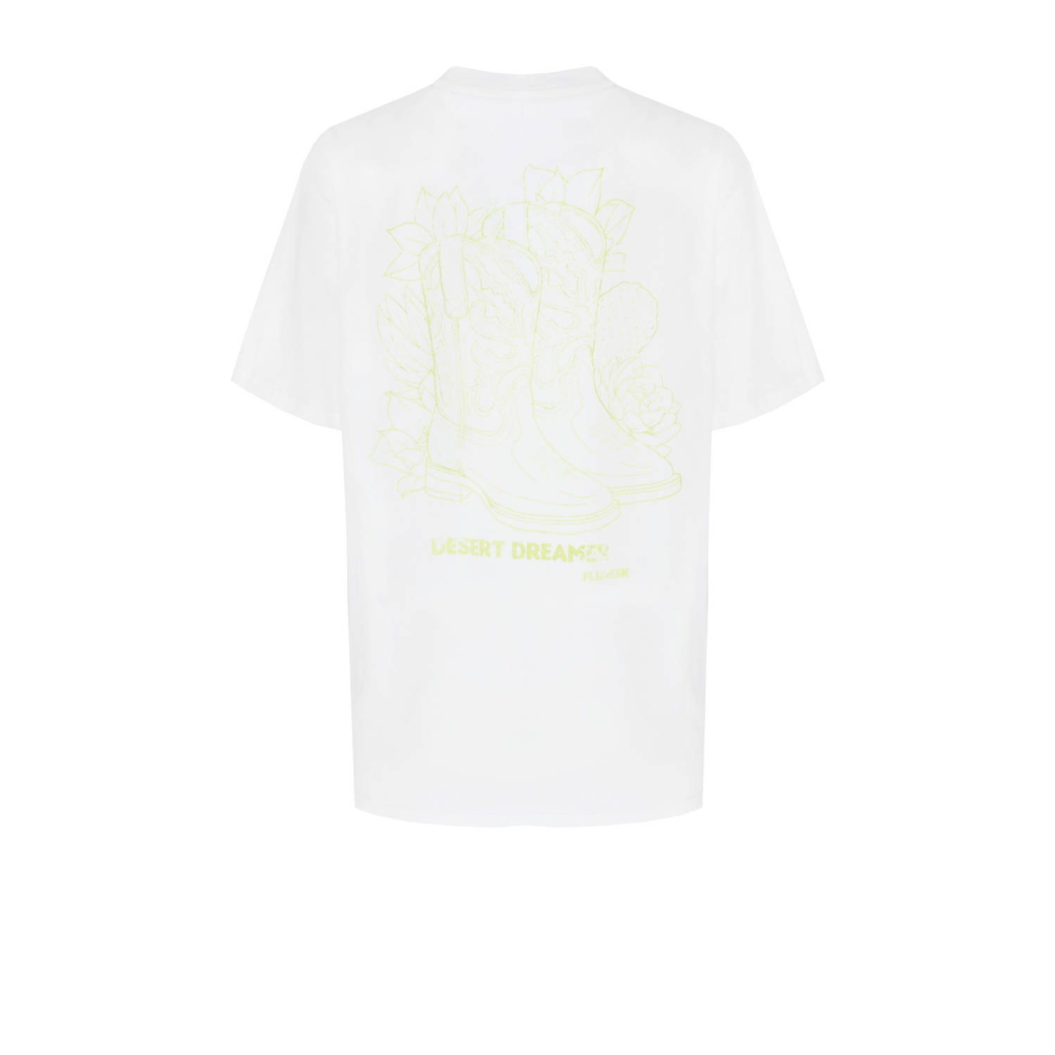 FLURESK T-shirt wit