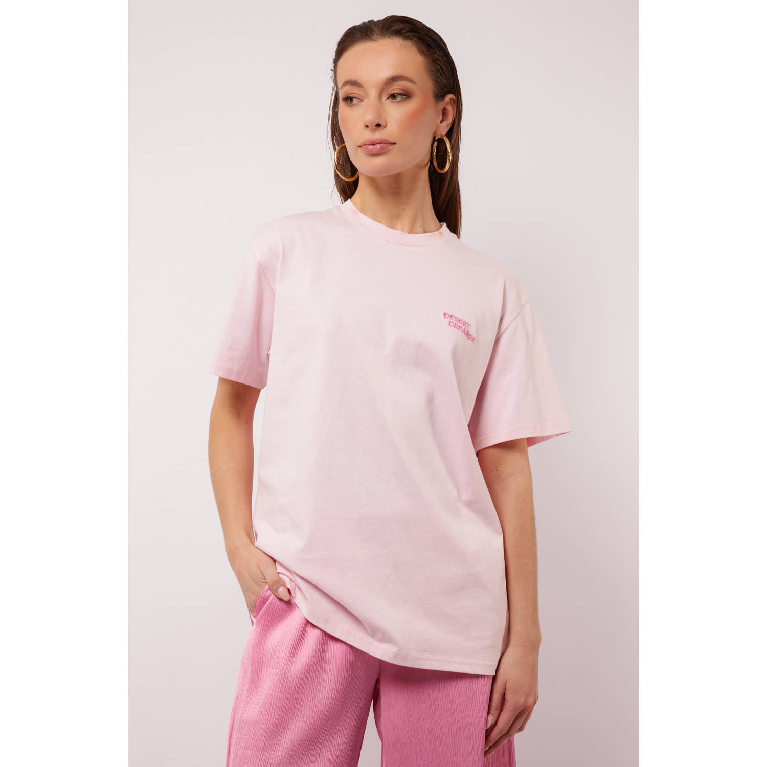 FLURESK T-shirt lichtroze