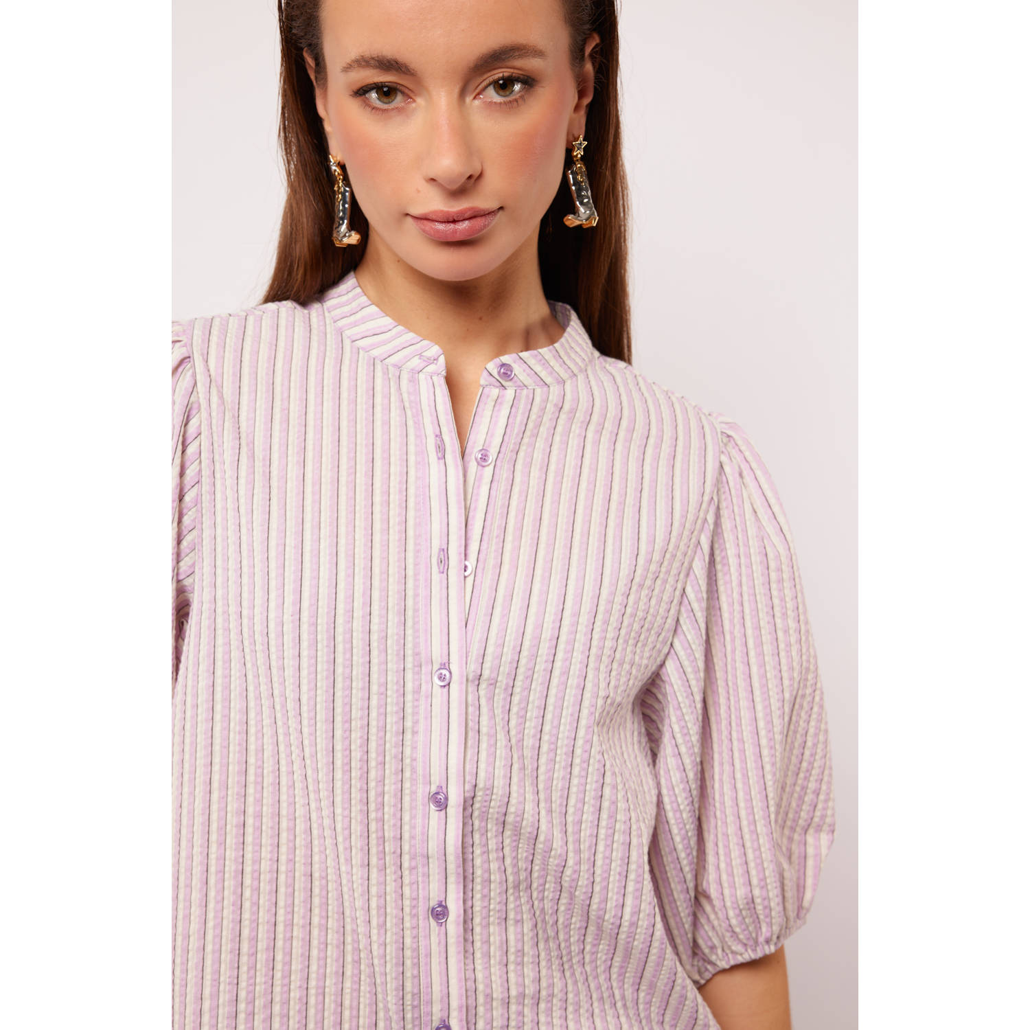 FLURESK blouse lila