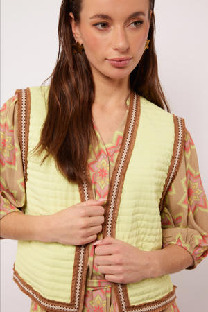 gilet mintgroen