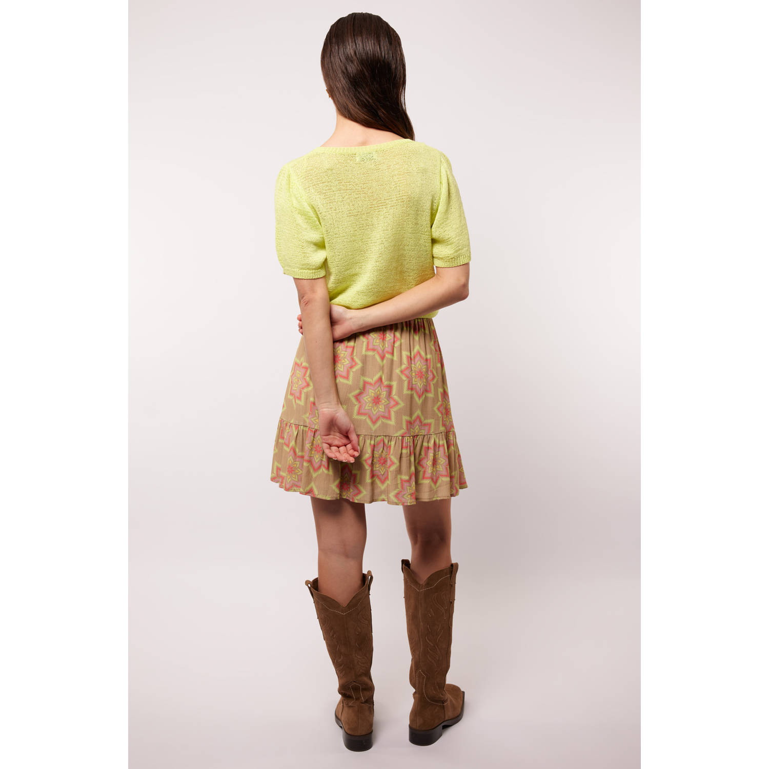 FLURESK korte rok multi
