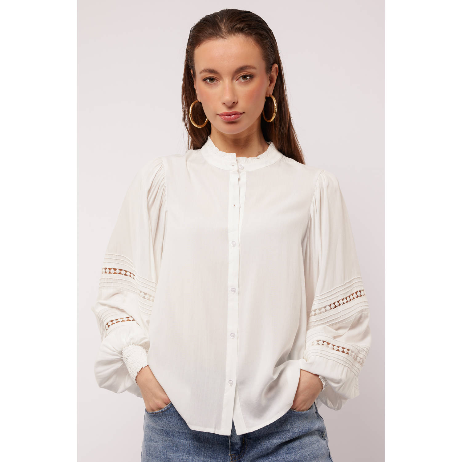 FLURESK blouse wit
