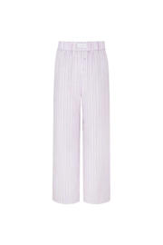thumbnail: FLURESK wide leg regular waist broek lila