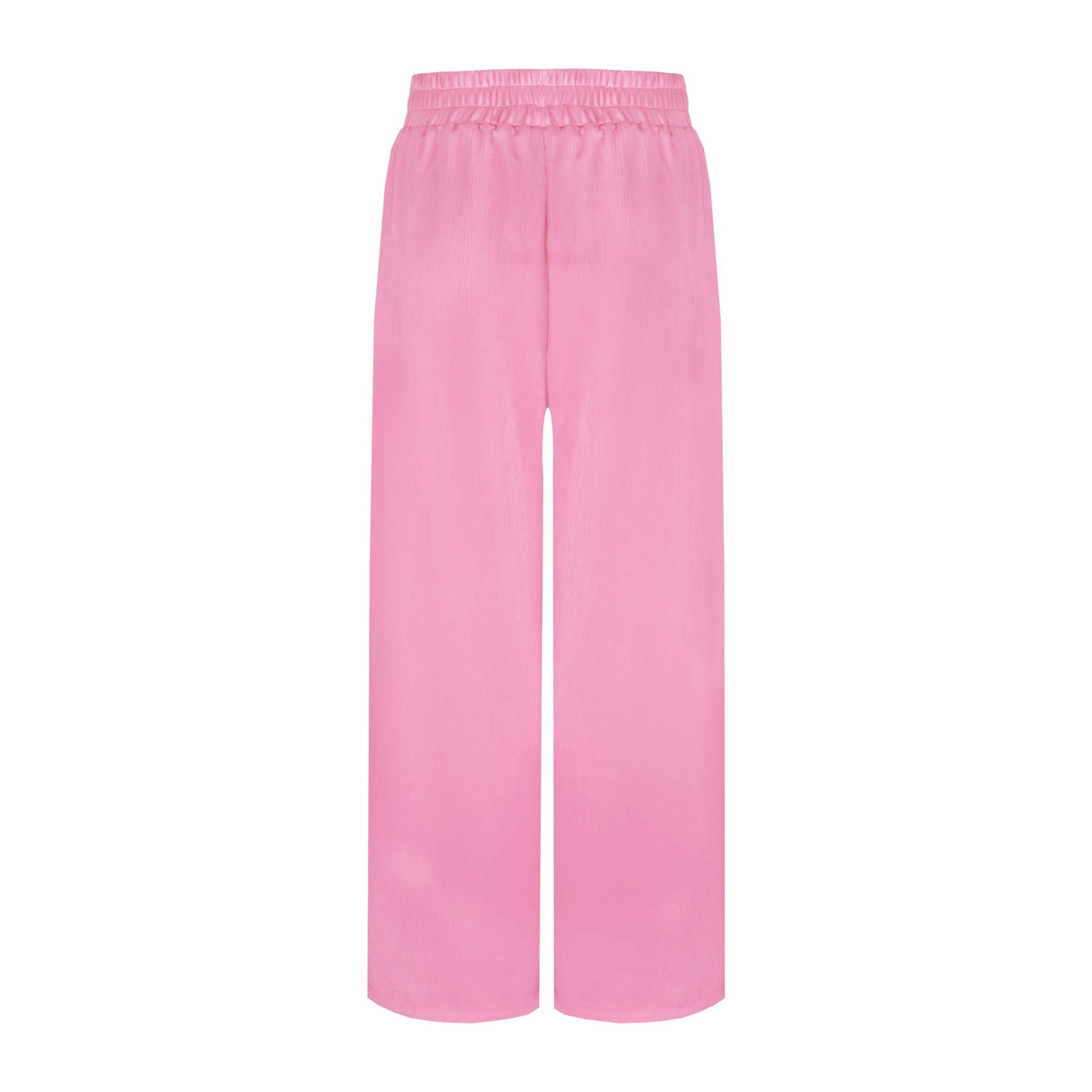 FLURESK straight regular waist broek roze