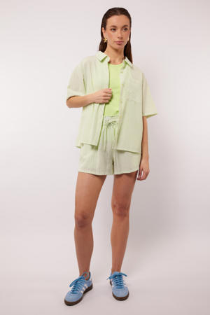 regular waist casual short mintgroen