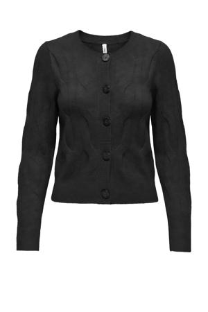 vest ONLRIO met ingebreid patroon
