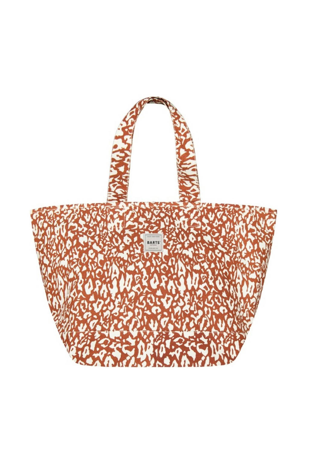 Barts shopper Juno met all-over print terra
