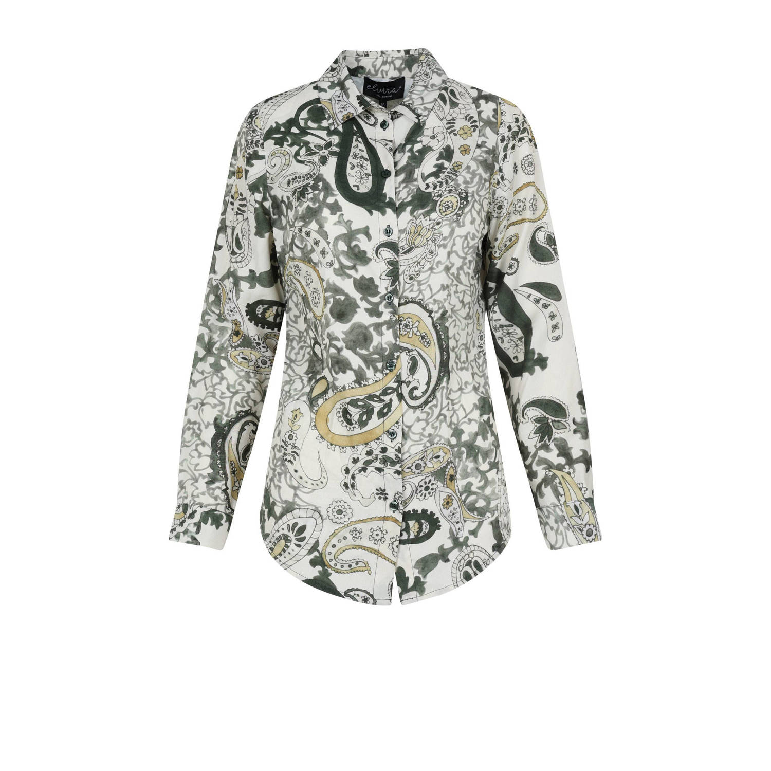Elvira Collections blouse groen