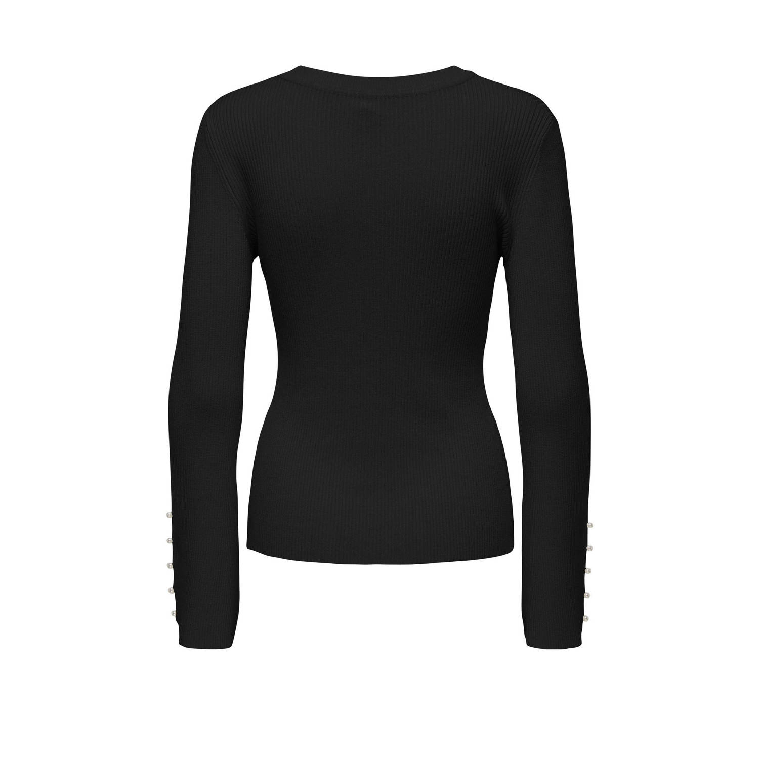 ONLY trui met knoopdetail zwart