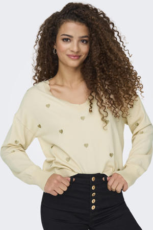 pullover ecru