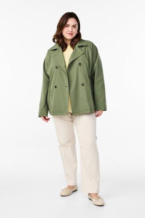 trenchcoat groen