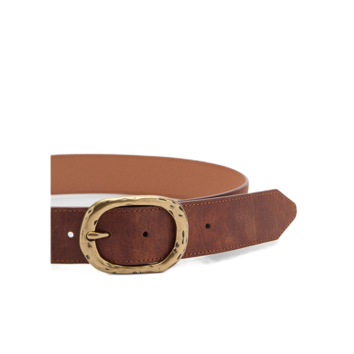 Mango riem bruin