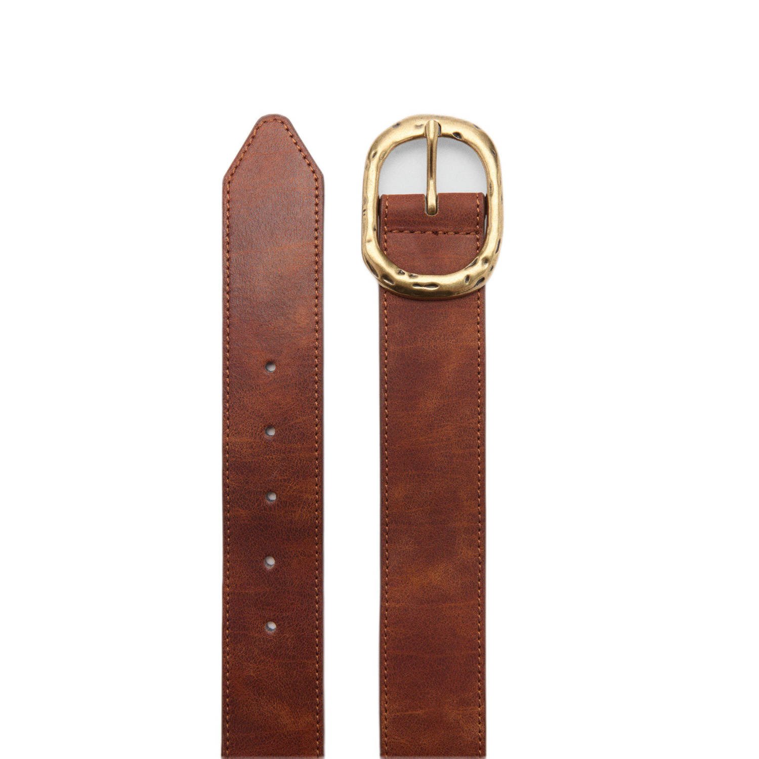 Mango riem bruin