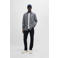 BOSS casual overhemd donkerblauw