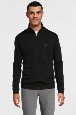 sweatvest zwart