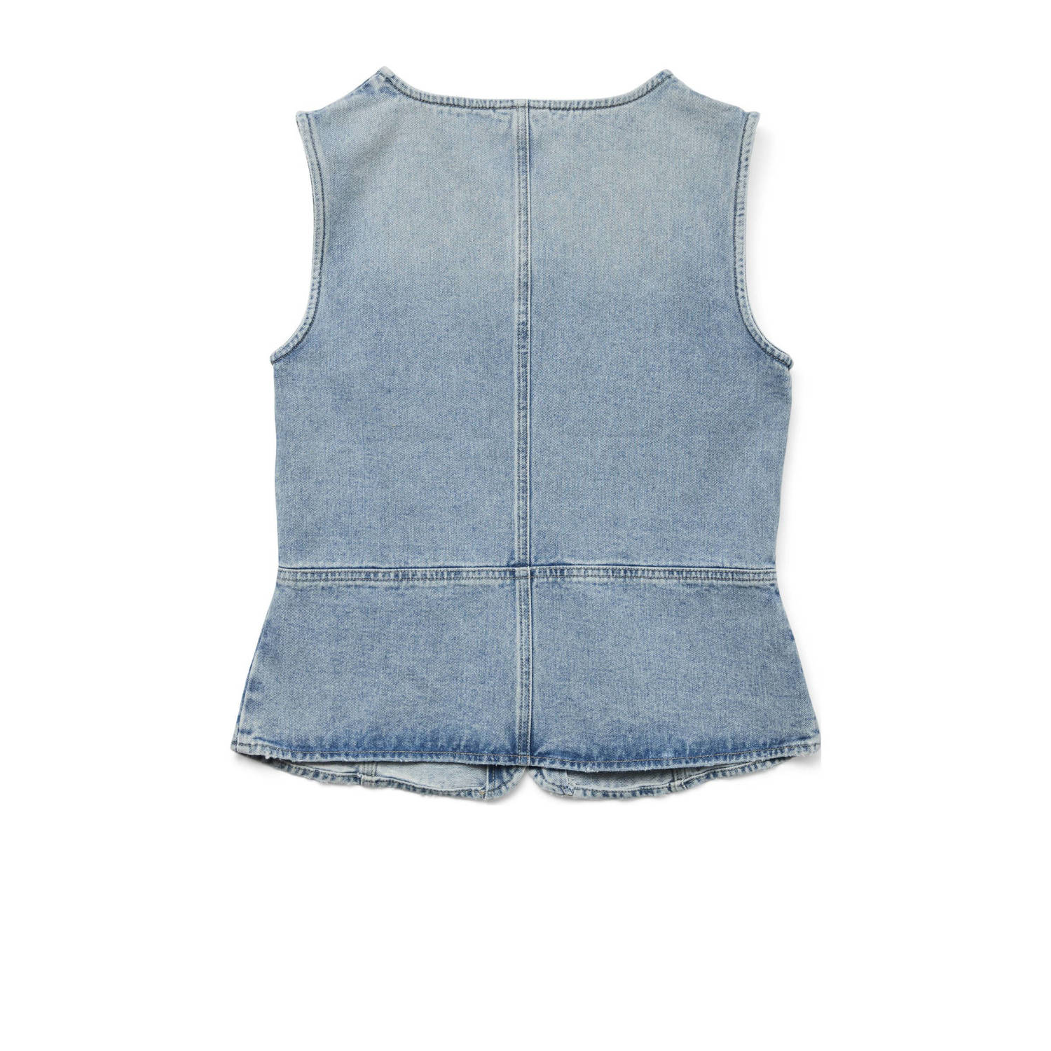 VERO MODA gilet light blue denim