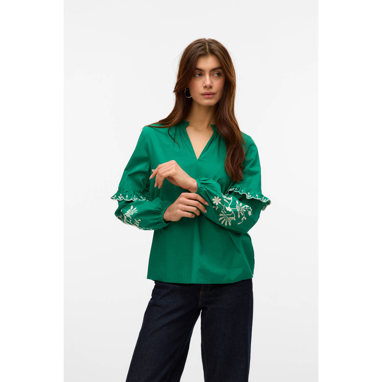VERO MODA blousetop groen