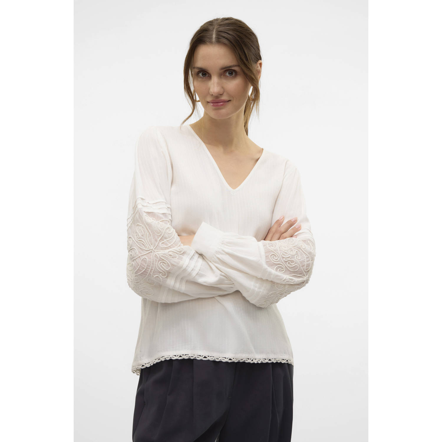 VERO MODA blousetop ecru