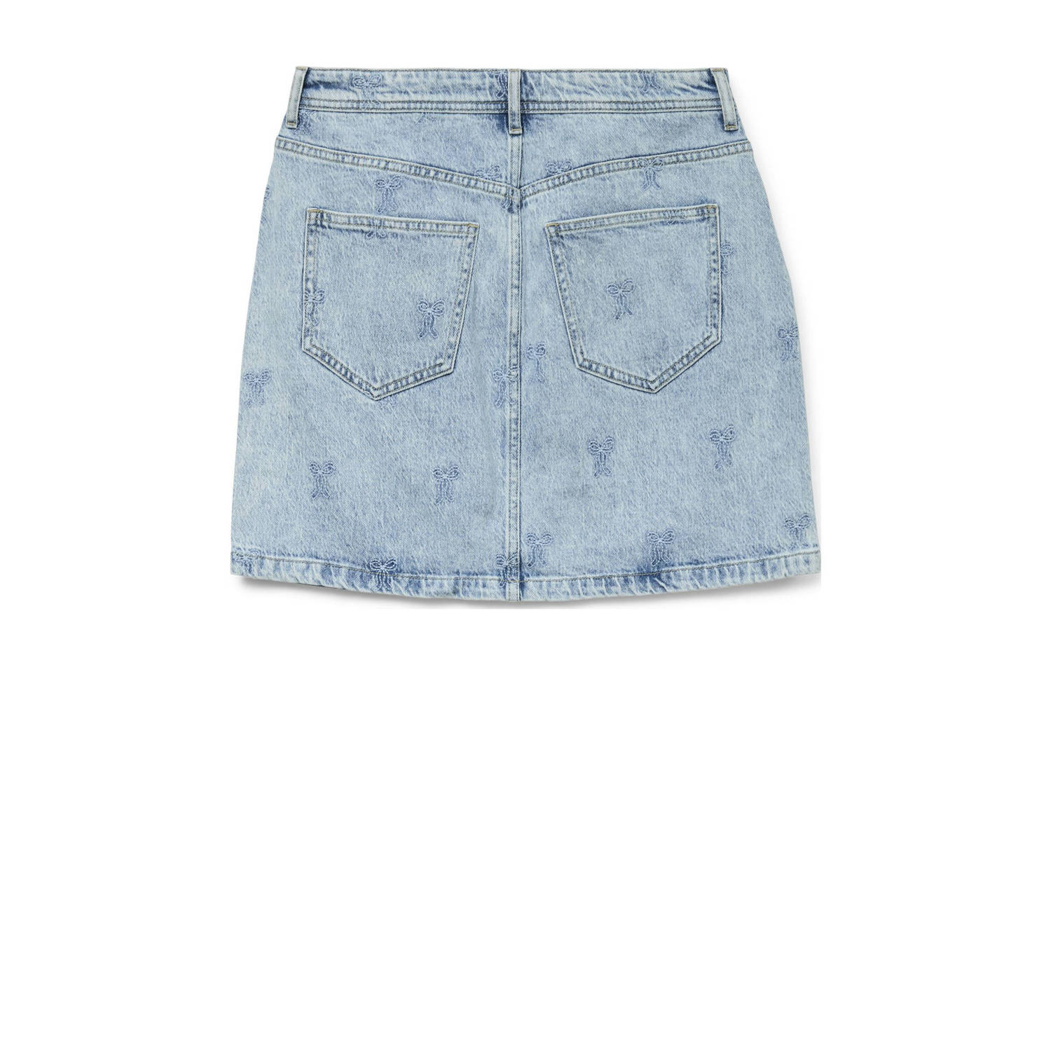 VERO MODA spijkerrok light blue denim