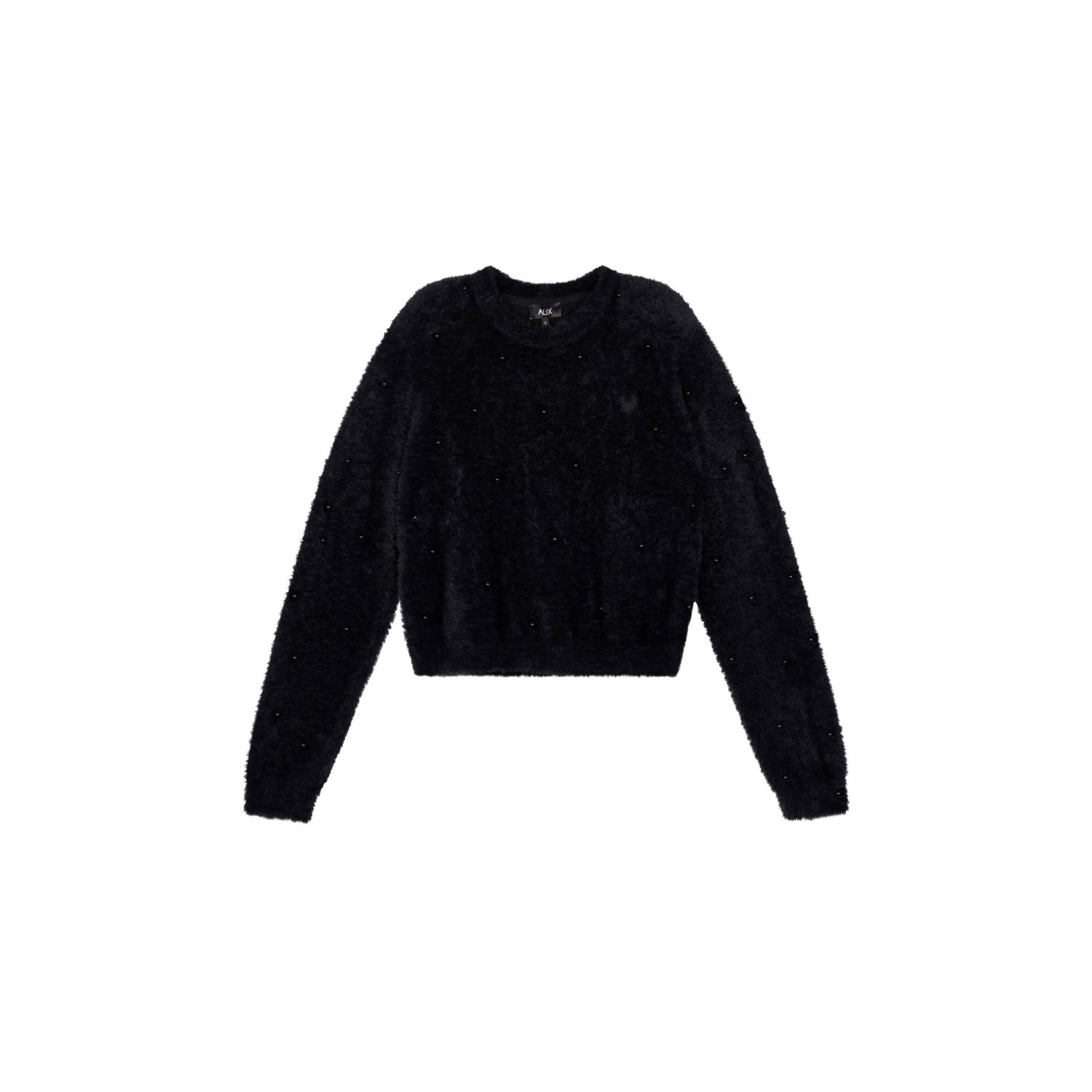 Alix the Label gebreide trui zwart