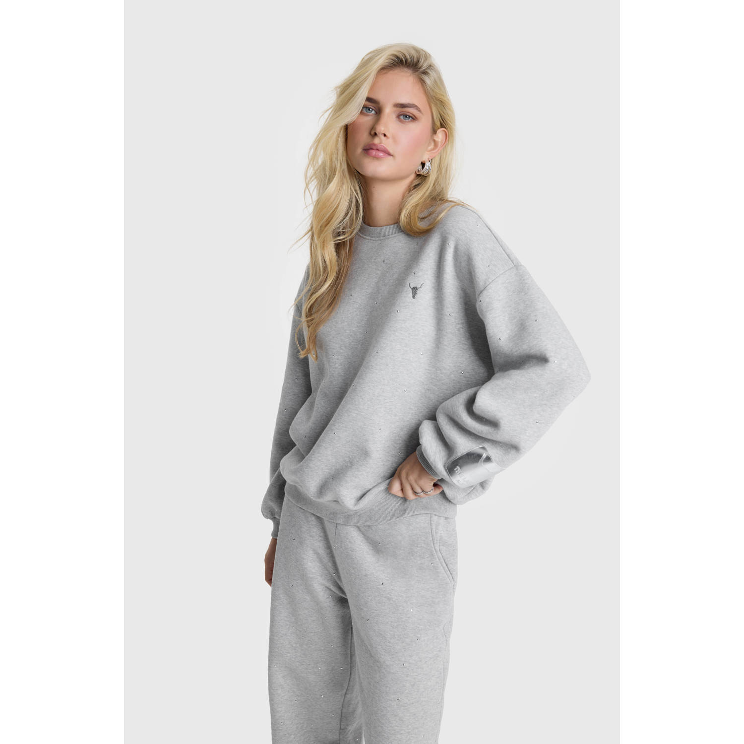 Alix the Label sweater grijs