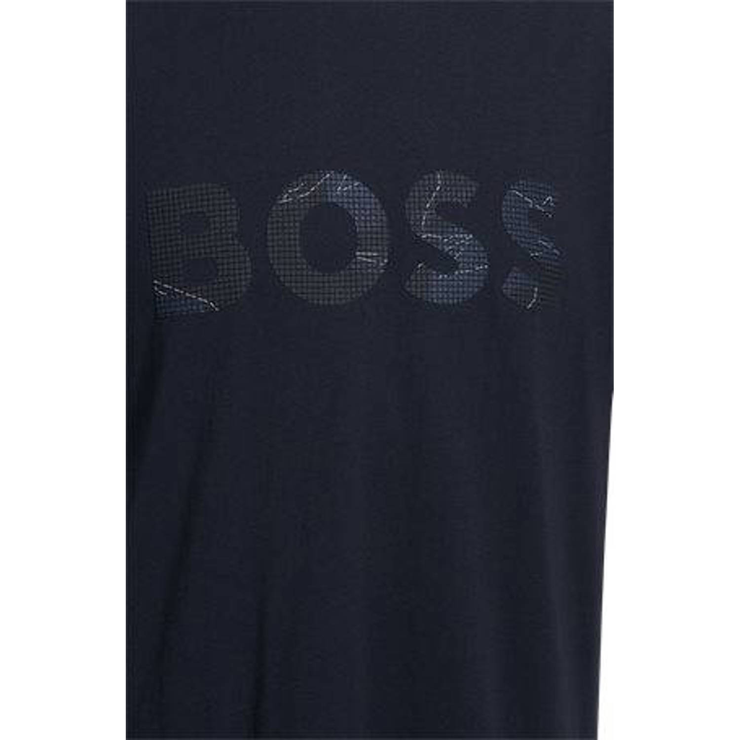 BOSS T-shirt donkerblauw
