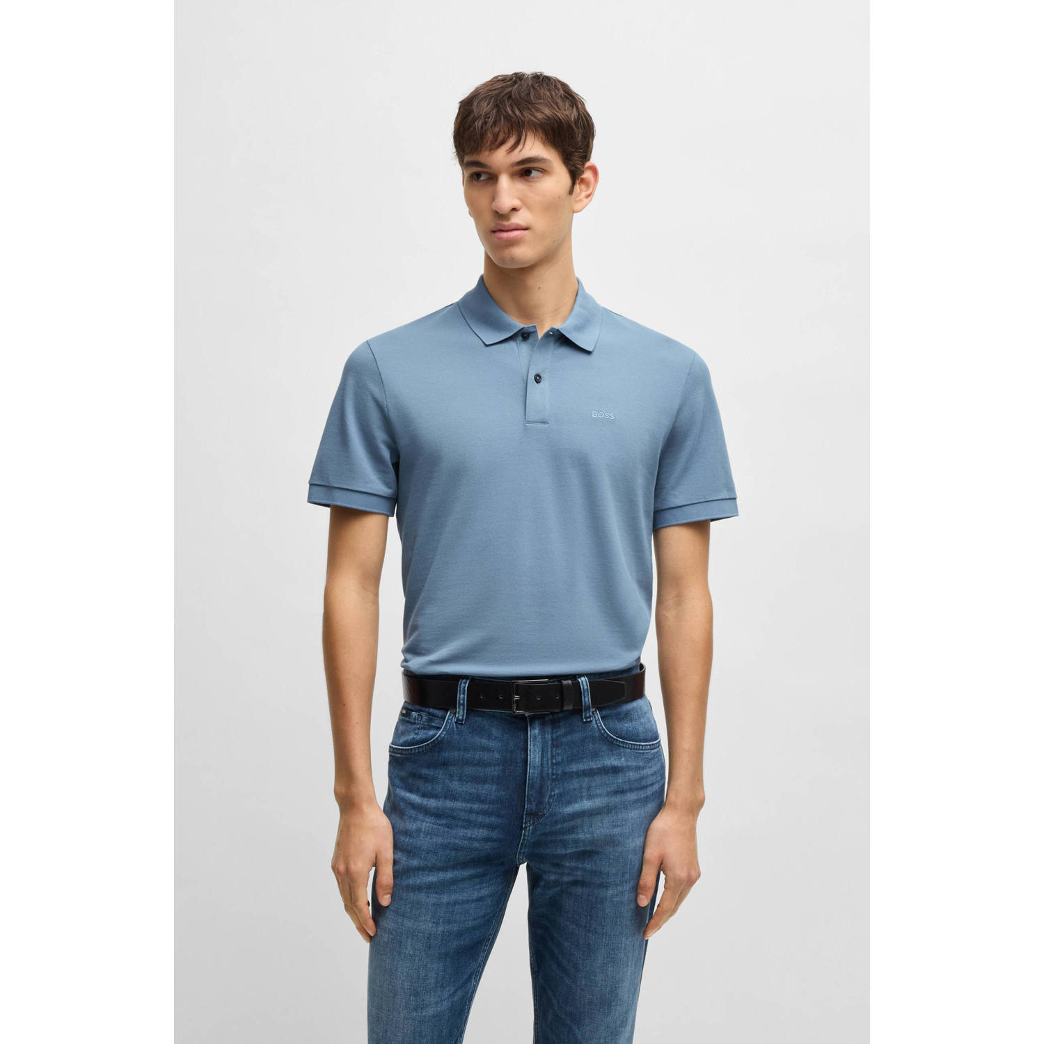 Boss Regular fit poloshirt van puur katoen model 'PALLAS'