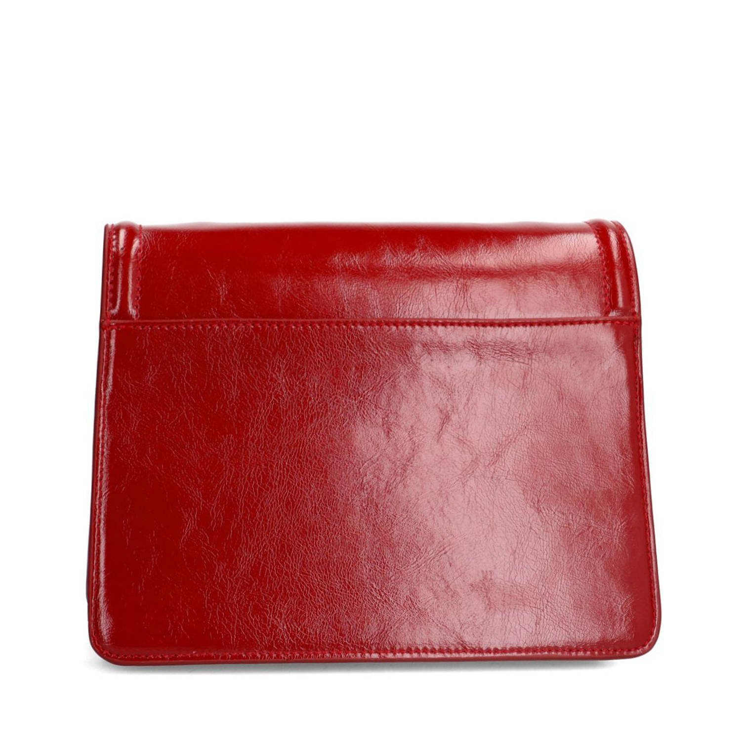 Manfield crossbody tas rood