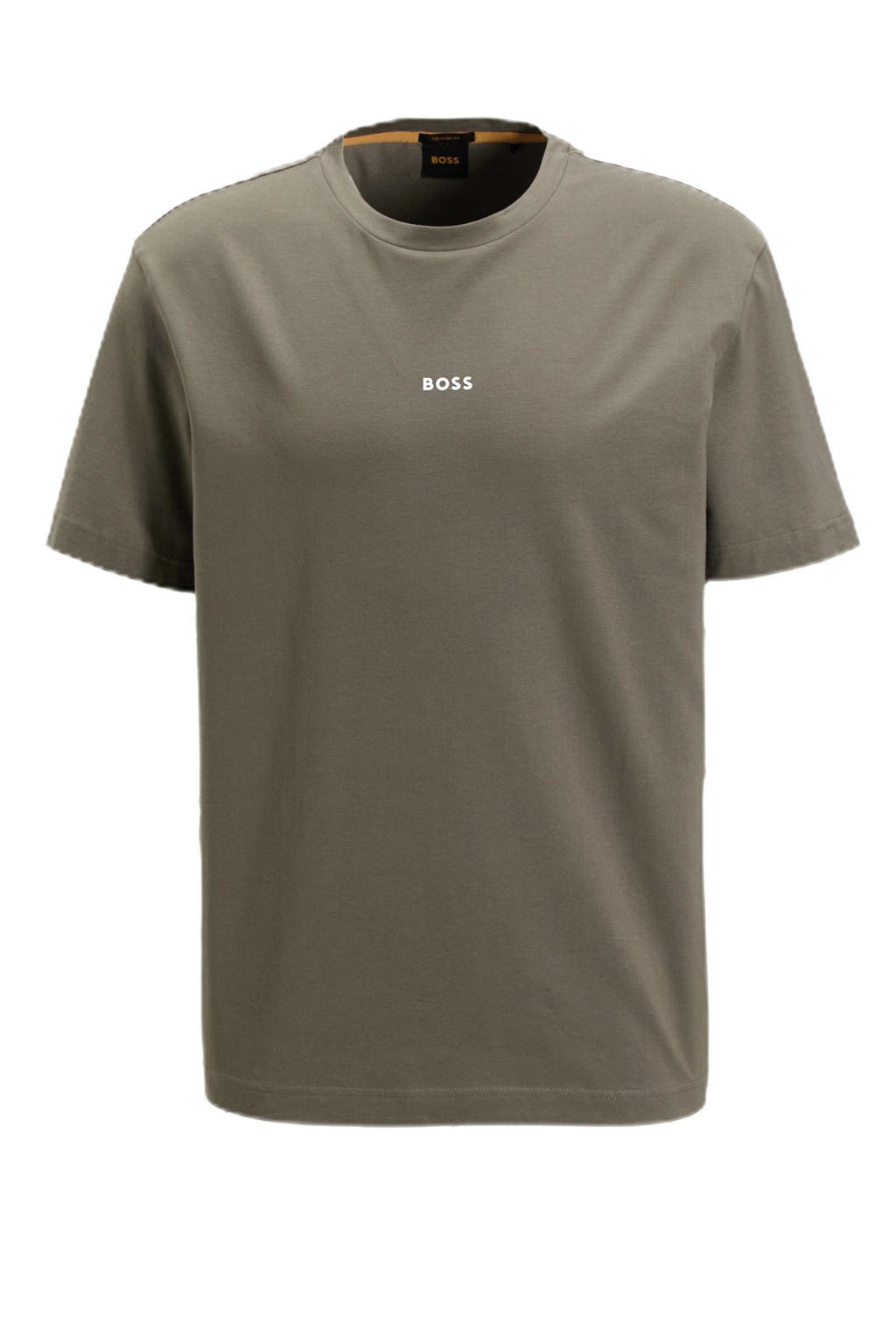 Maglietta BOSS Uomo Tchup - 96% Cotone, 4% Elastan, Girocollo, Comfort Elevato - Foto 2