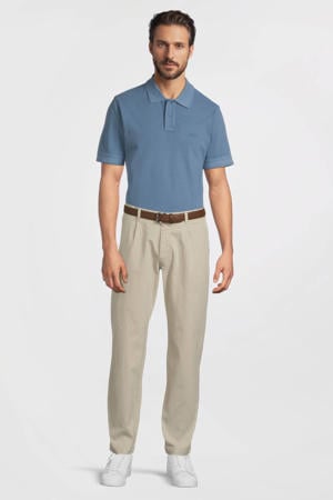 regular polo blauw